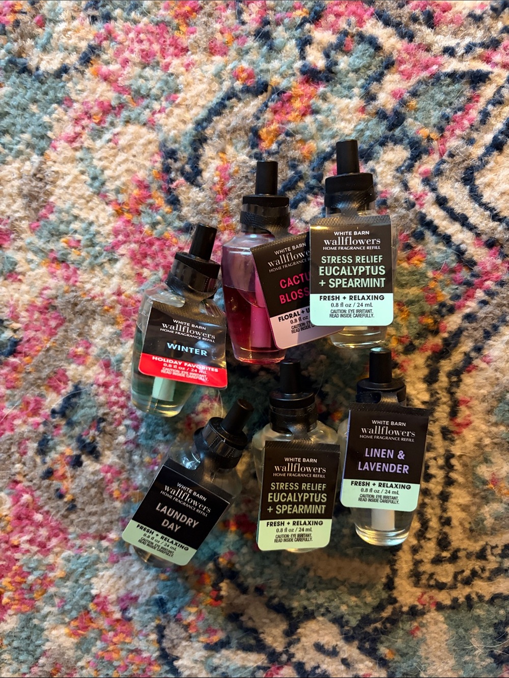 NWT Bath & Body Works Wallflowers Refills Lot of 6 | BBW Plug In Refill Bundle